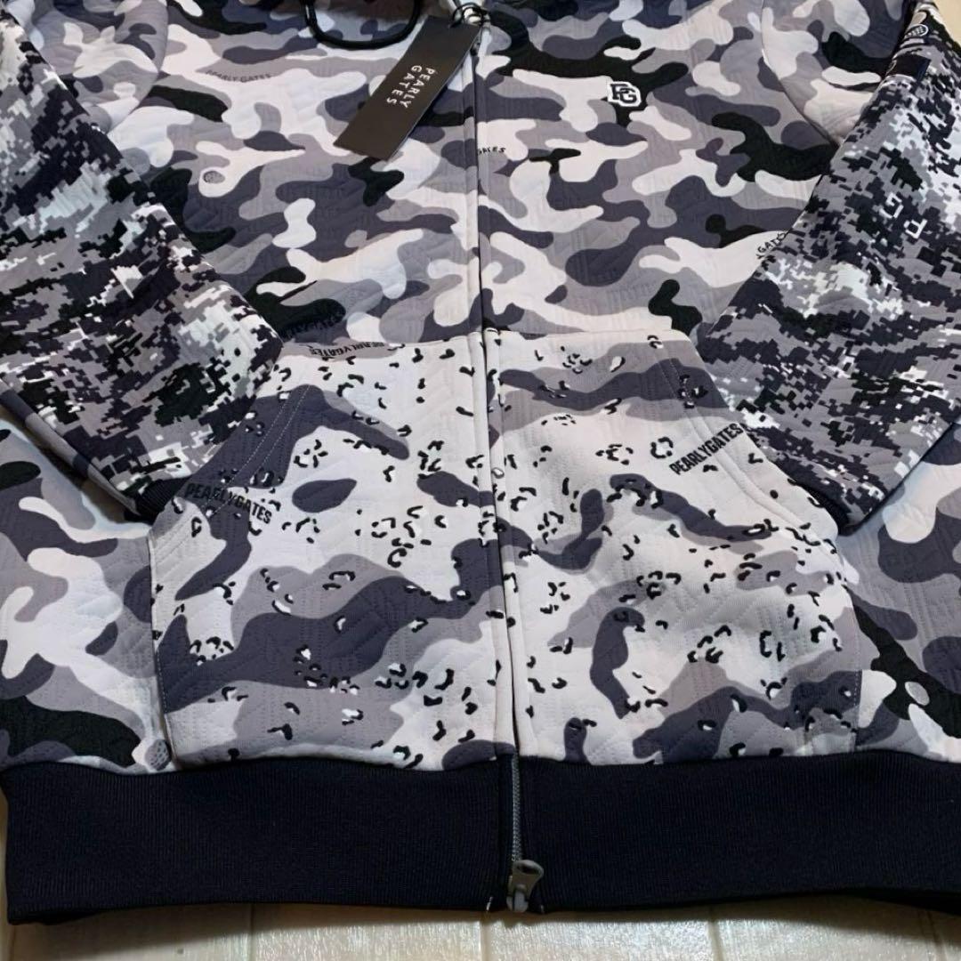 新品■44,000円【パーリーゲイツ 】4/M メンズ　パーカー　ゴルフウェア