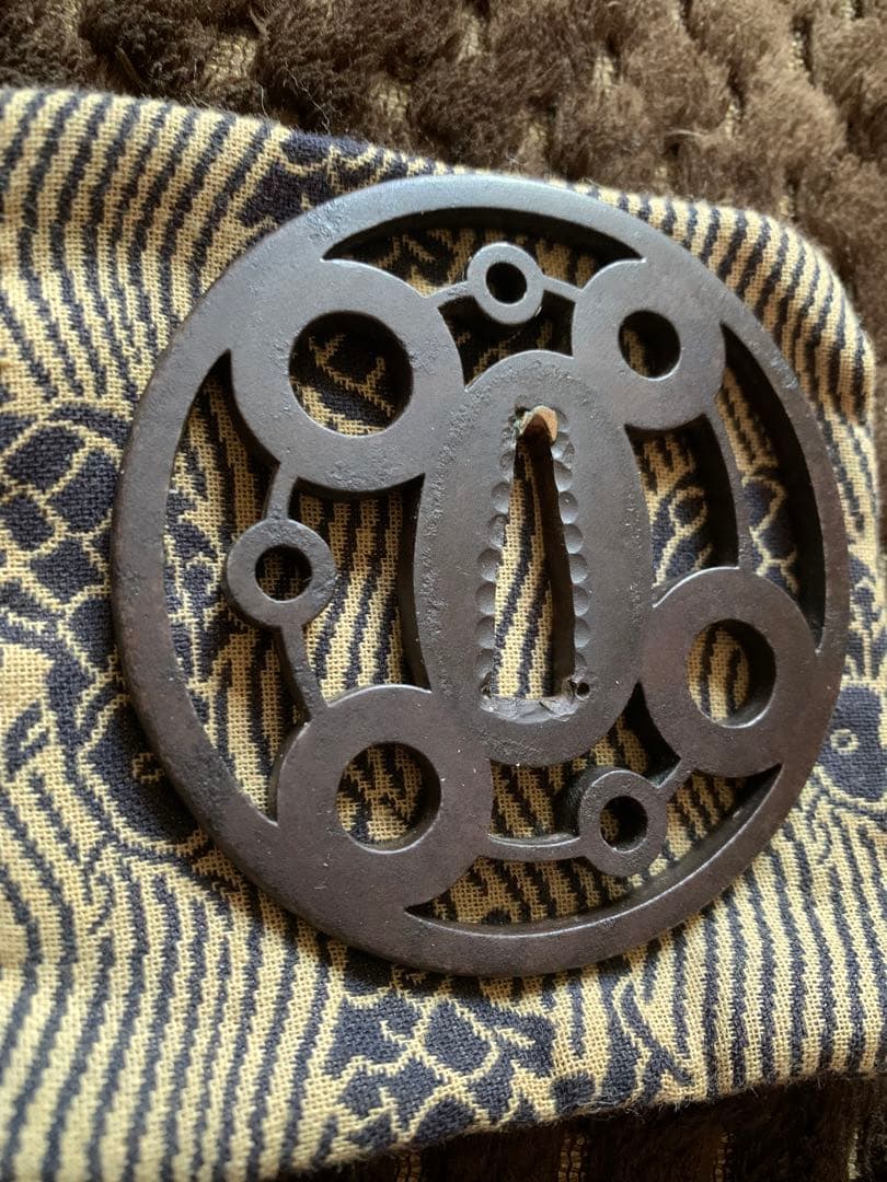 鍔　鉄鍔　透かし鍔