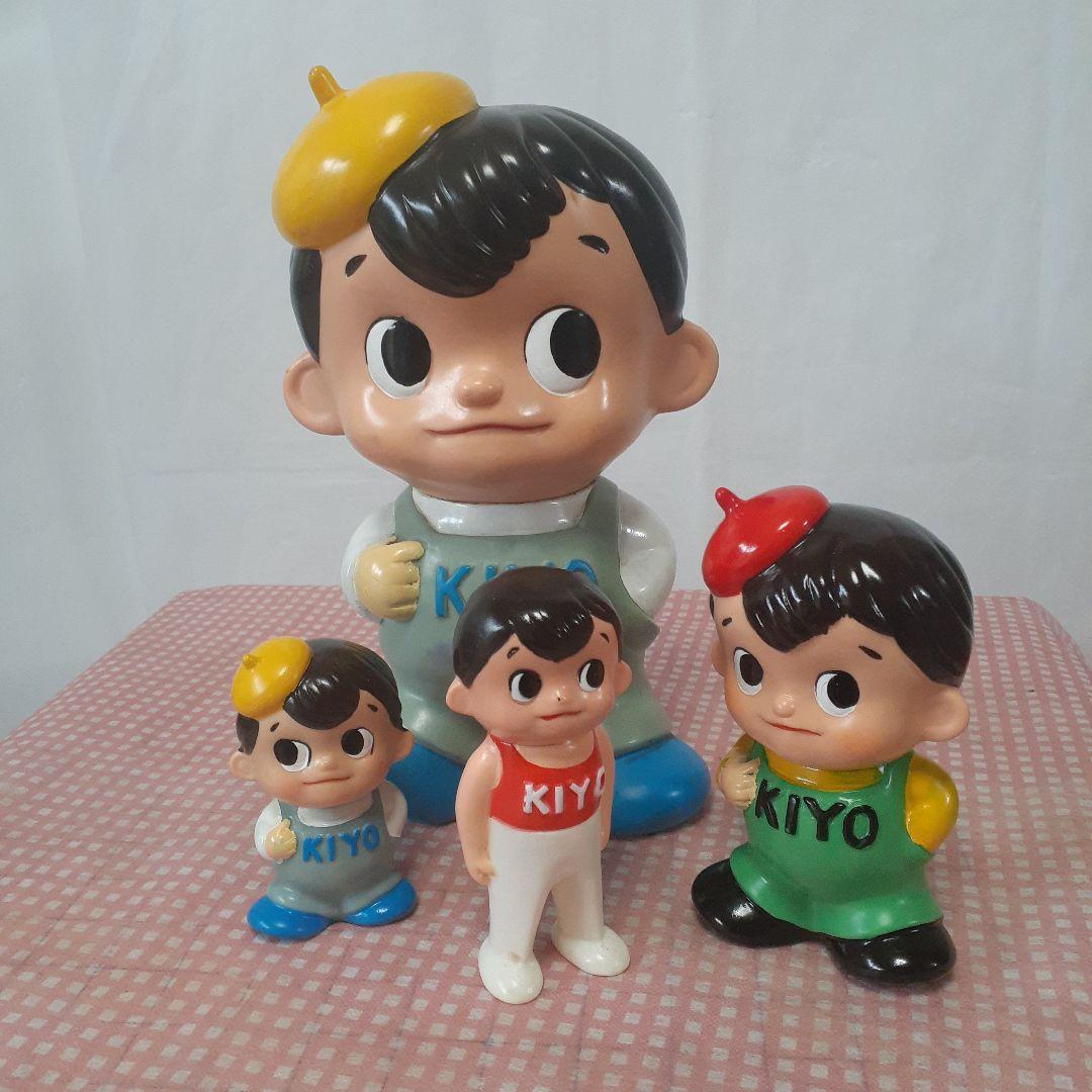 希少当時物【昭和レトロ】紀陽銀行　キヨー坊や　ソフビ貯金箱　フィギュア