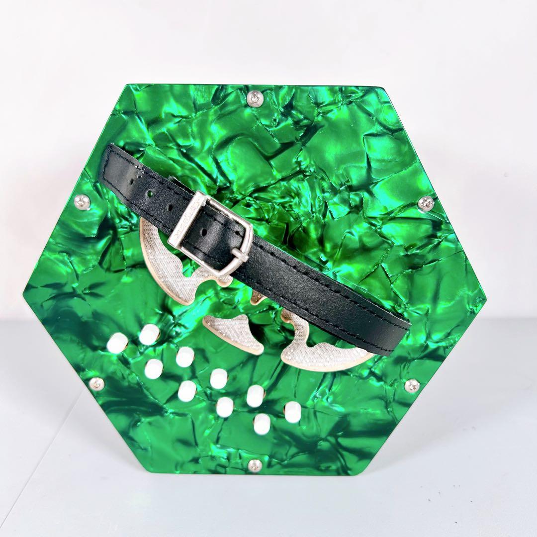 【動作美品】コンサーティーナ　20ボタン　アコーディオン