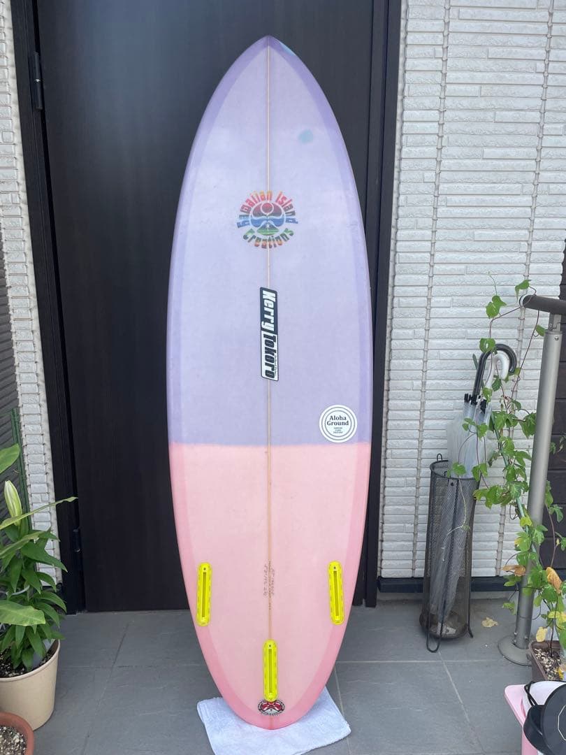 ※Mahinaさん専用※kerry tokoro美品 HIC 5'8\"フィン付