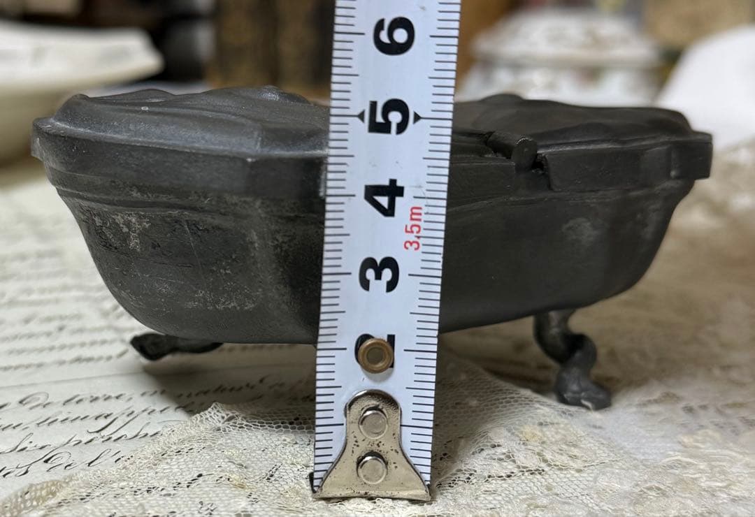 18世紀　アンティーク　ダブルスパイスボックス　アール・ヌーヴォー　蚤の市