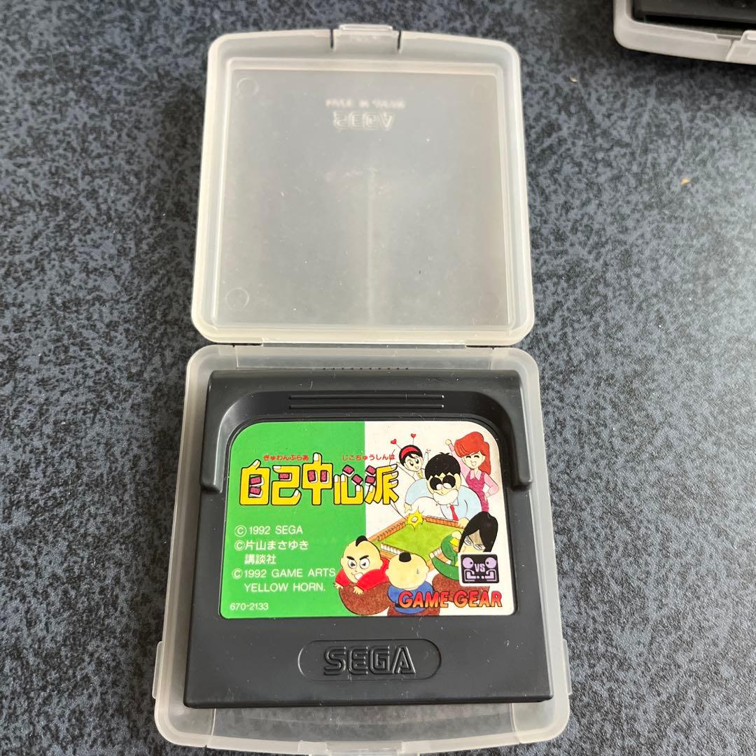 ジャンク品　セガ　SEGA ゲームギア　　　　バッテリーパック　ACアダプター