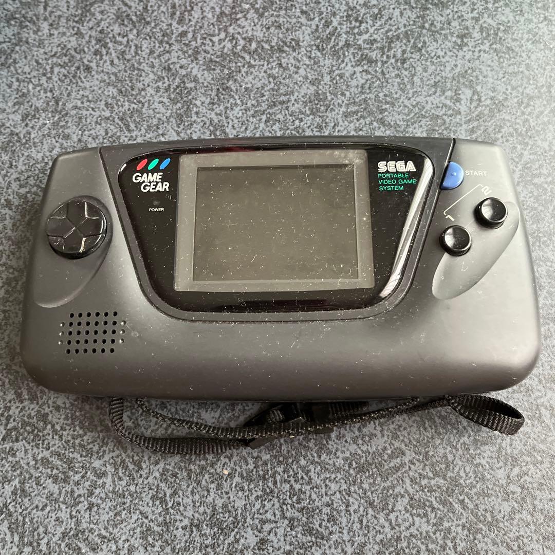 ジャンク品　セガ　SEGA ゲームギア　　　　バッテリーパック　ACアダプター