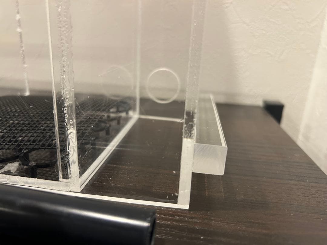 【訳あり】60㎝水槽用　上部濾過式アクアリウム水槽アクアポニックス仕様A