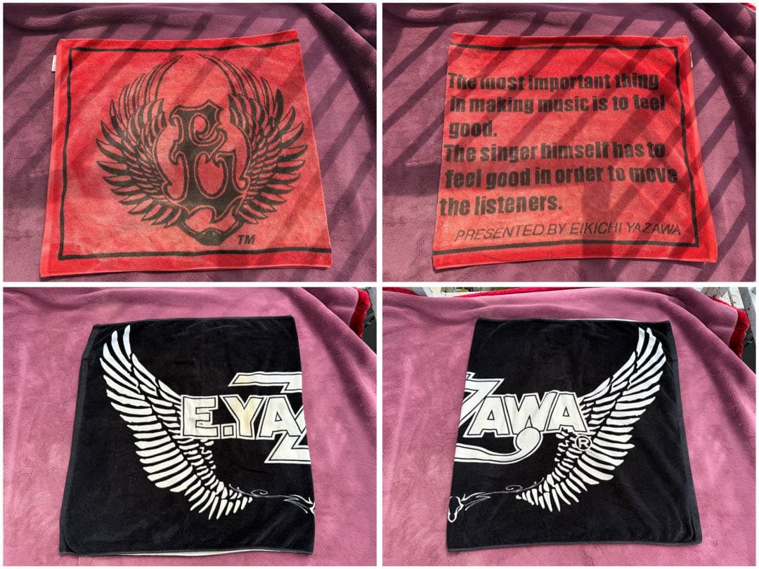 【O-1750】矢沢永吉 内海利勝 CAROL グッズ ポスター タオル CD