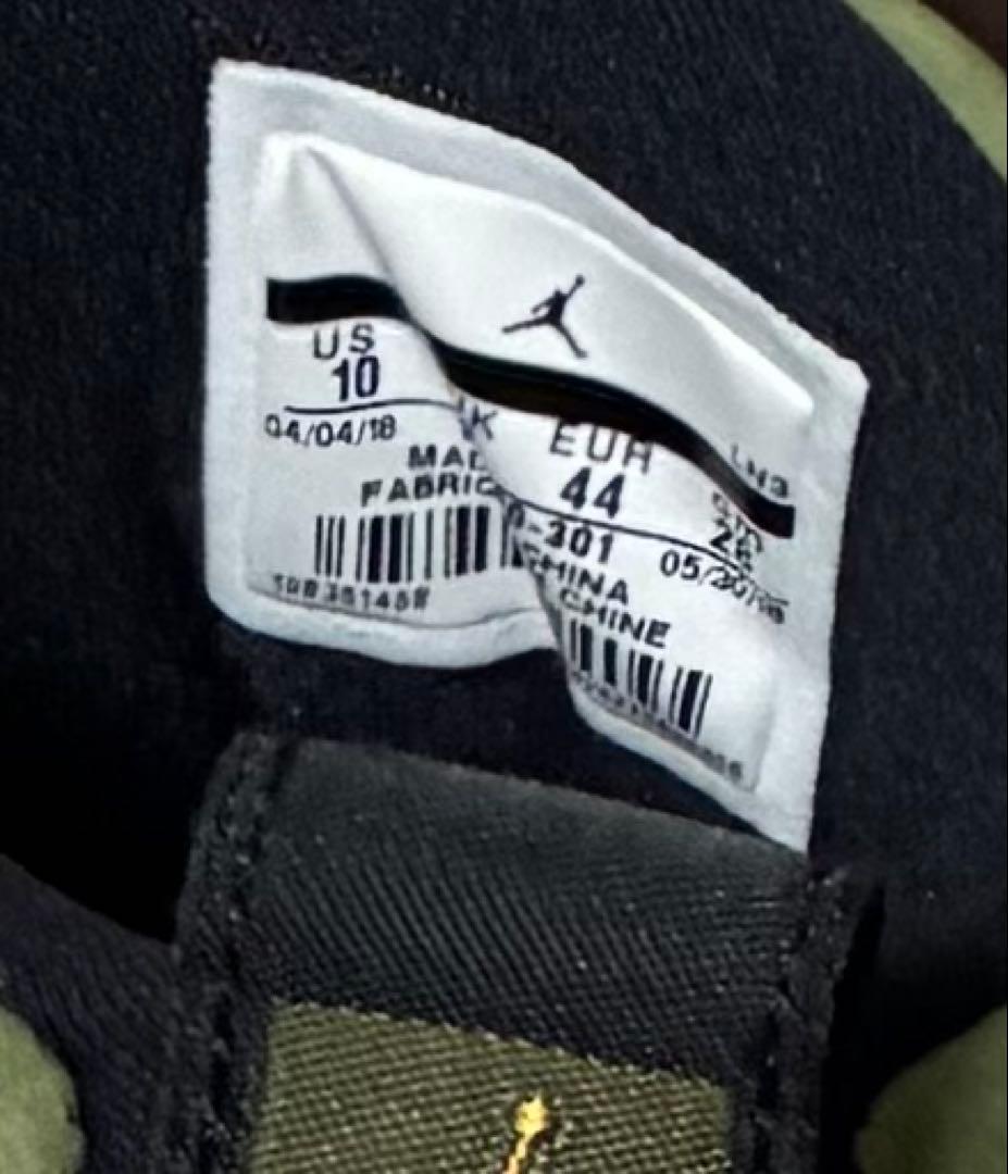 【箱付】ナイキ エアジョーダン12 \"オリーブキャンバス\"