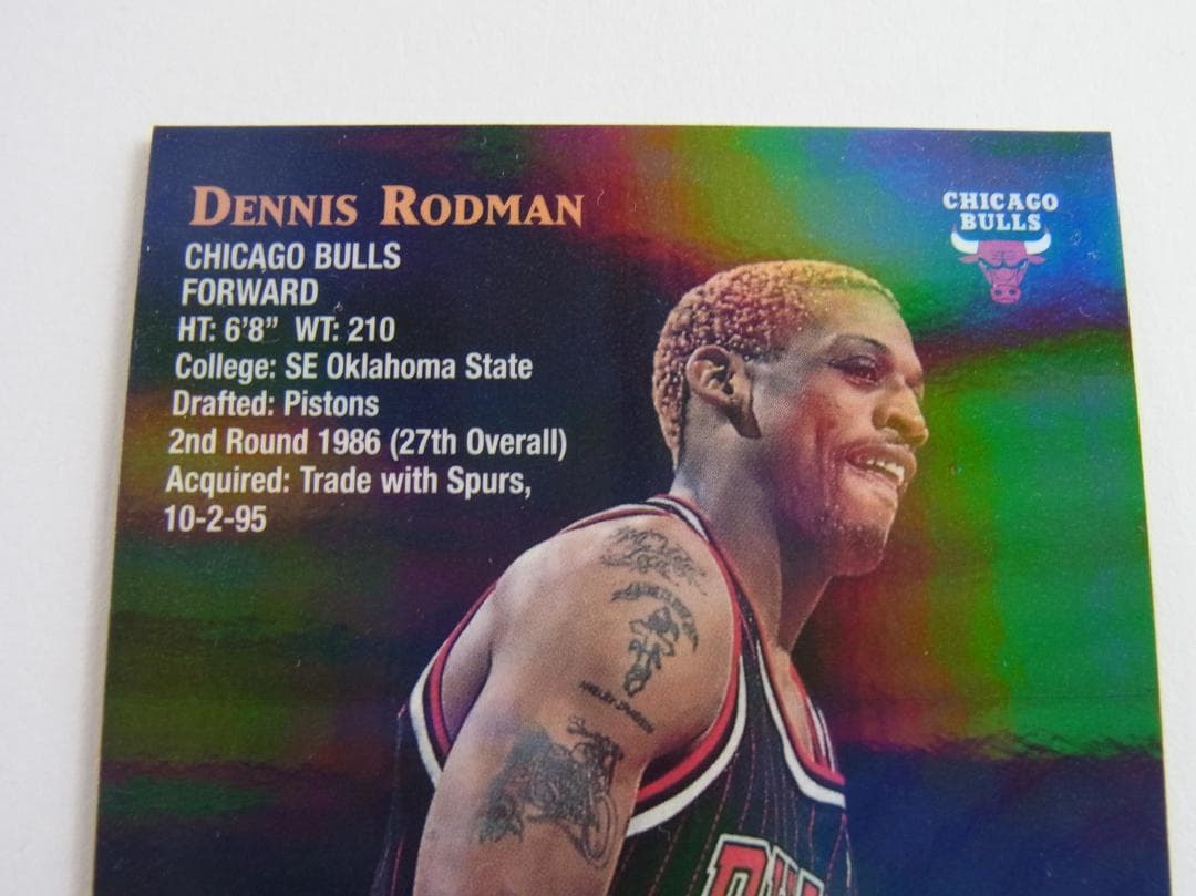 DENNIS RODMAN FINEST 289枚 GOLD REFRACTOR