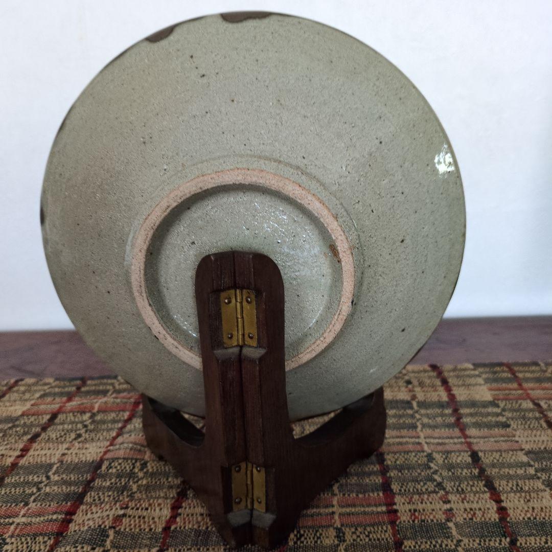 【再値下げ】【人間国宝】濱田庄司　益子焼　青文打皿