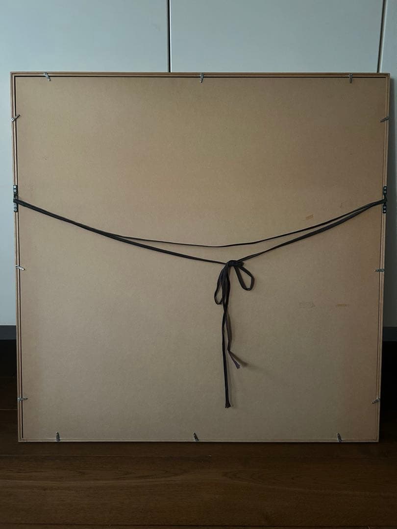 サヴィニャック ポスター 「チョコレートの少年」 額装済 70×70cm