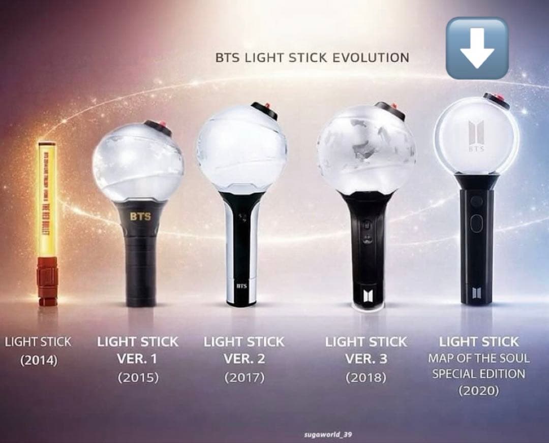 ［公式］BTS LIGHT STICK MAP OF THE SOULアミボム