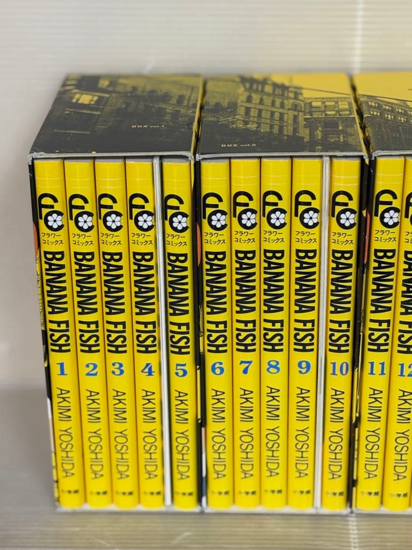 【i801m】BANANAFISHバナナフィッシュ復刻版BOX全巻セット特典完備