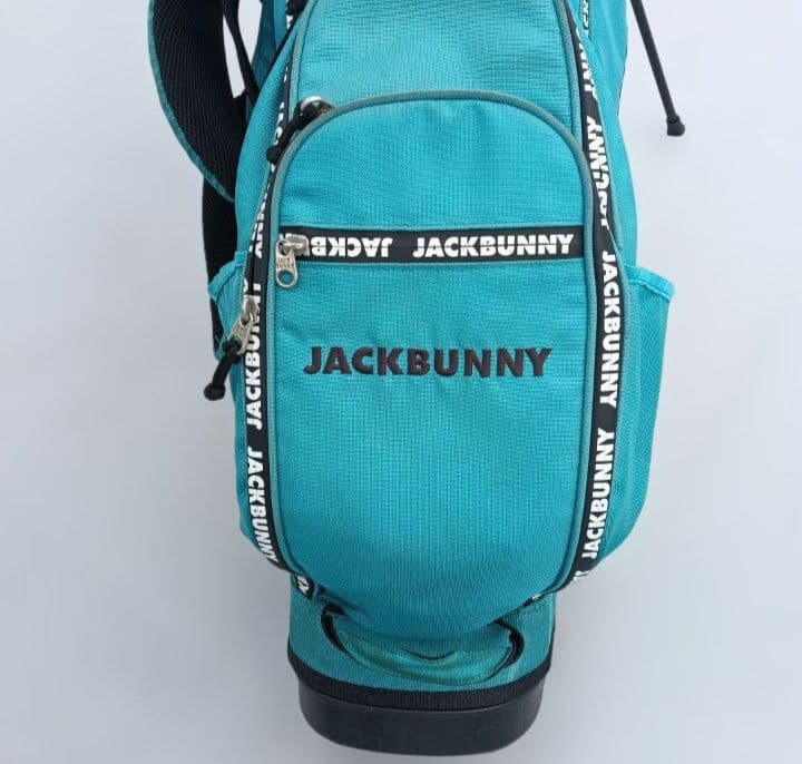 JACK BUNNY ターコイズ キャディバッグ