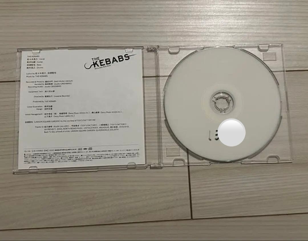 THE KEBABS CD デモCD音源　セット