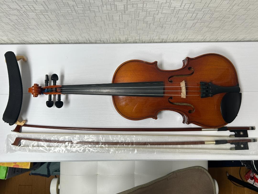 Suzuki　バイオリンNo.230　1/2　ネイビーケース付き　すぐに使用可！