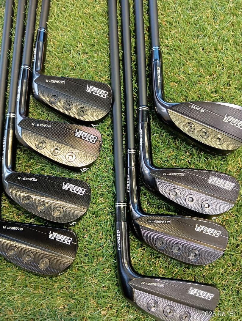 【希少品】ドゥーカス RELOADED+ M アイアンセット トラビル85 R