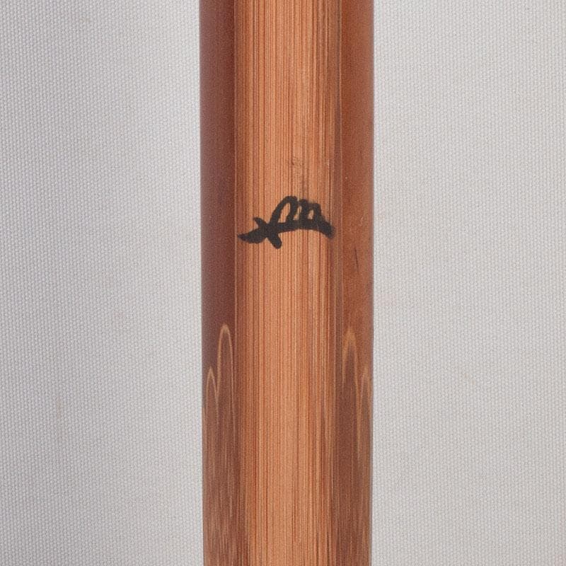 茶道具　指物師　稲垣信斎作　茶杓　銘「清友」　共箱　V　8640