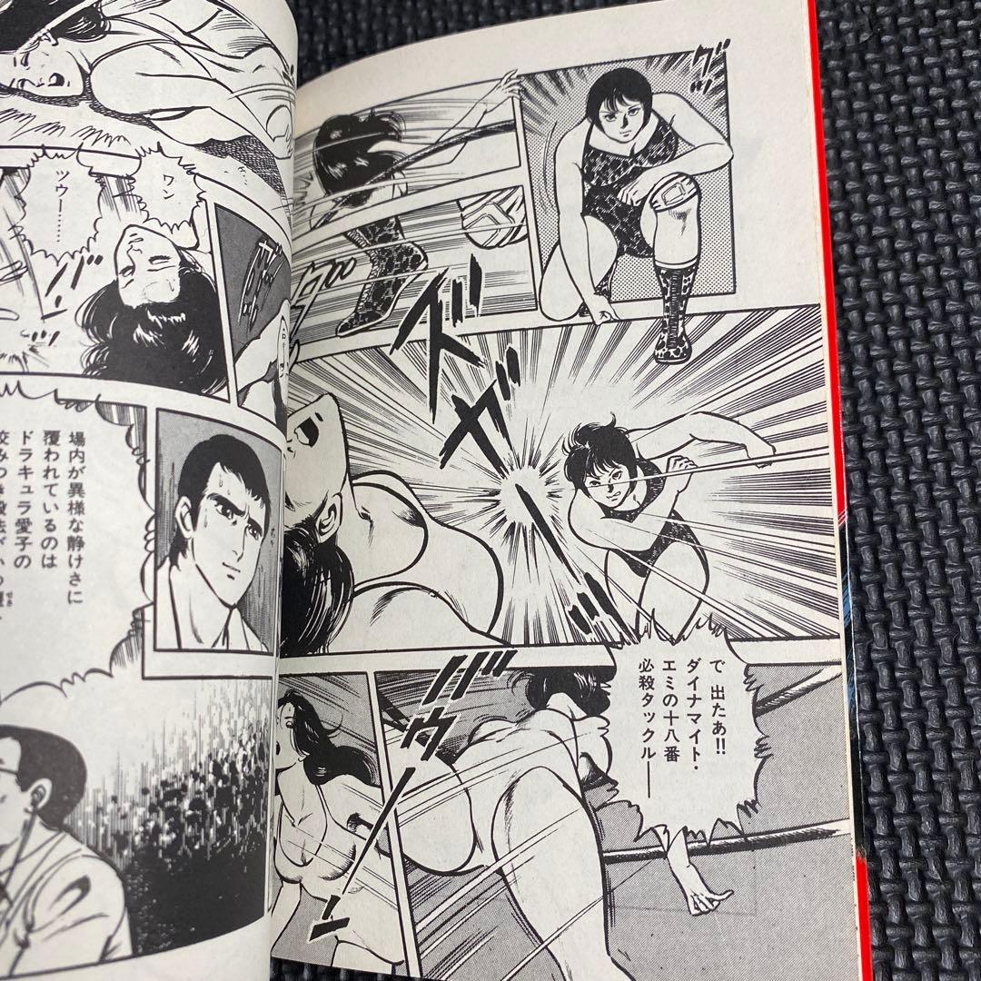 【激レア良品・初版】女子レスラー 炎の身上書　全1巻　中野喜雄　真樹日佐夫