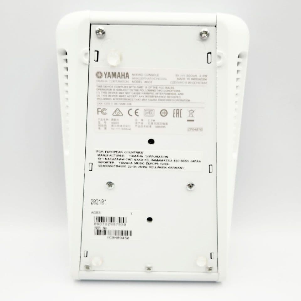 YAMAHA AG03 オーディオインターフェイス 本体のみ
