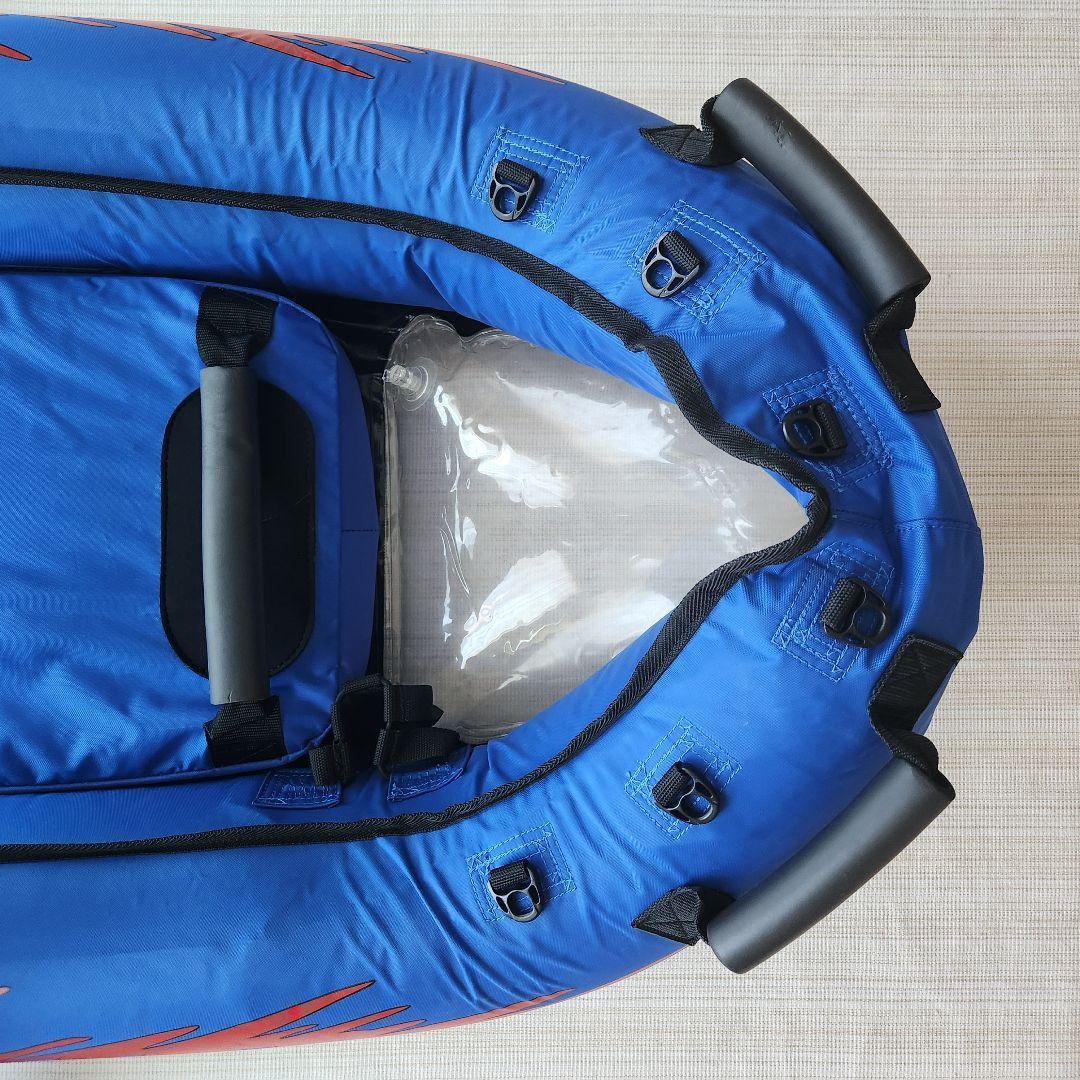 【送料無料】エア式ボディボード二重構造 シュノーケル付 レジャー 海遊び 川遊び