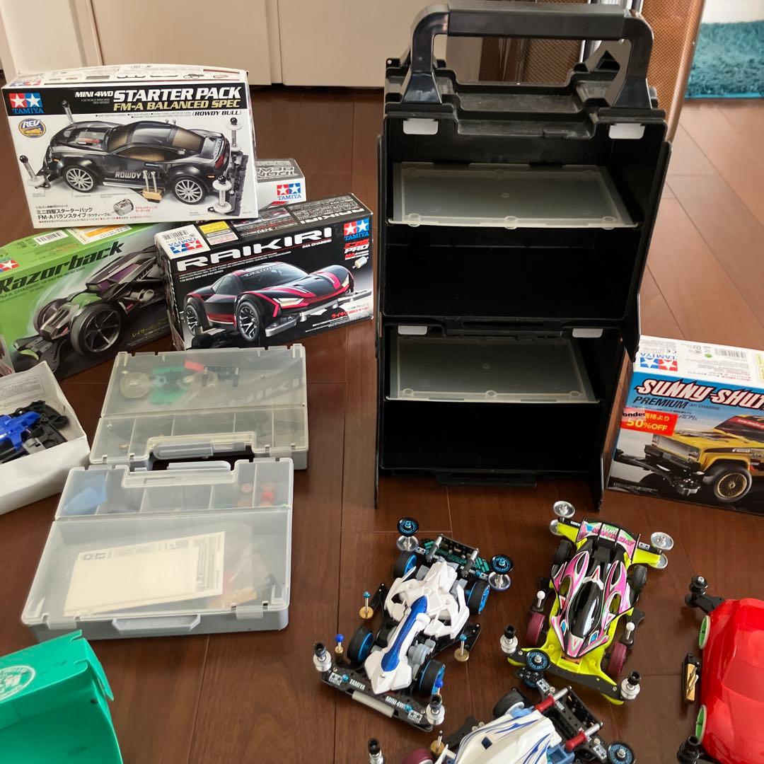 ミニ四駆パーツセット スターターパック付き