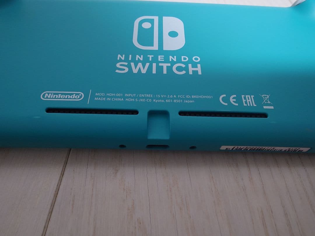 Nintendo Switch light ターコイズブルー（本体＋充電器）