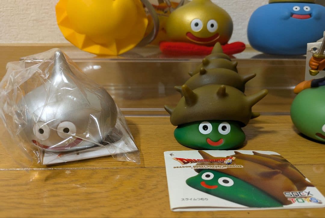 【タグ付き】ドラクエ ソフビモンスター スライム系　６体セット　25周年