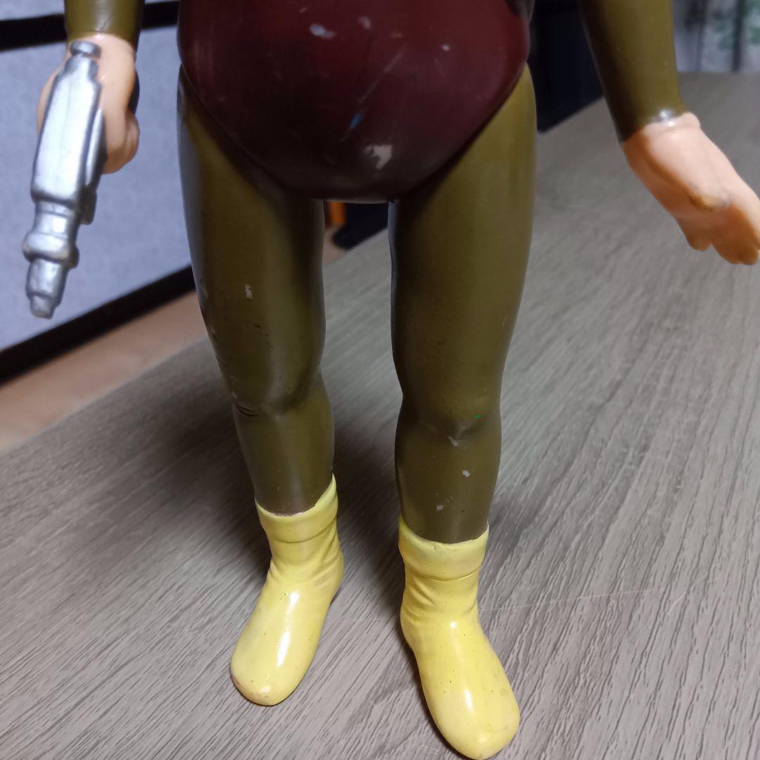 キャプテンウルトラ　キケロ星人ジョー　ソフビ　マルサン　当時物