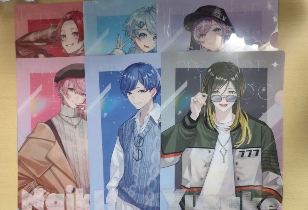 【未開封(画像1・2)】いれいす クリアファイル まとめ