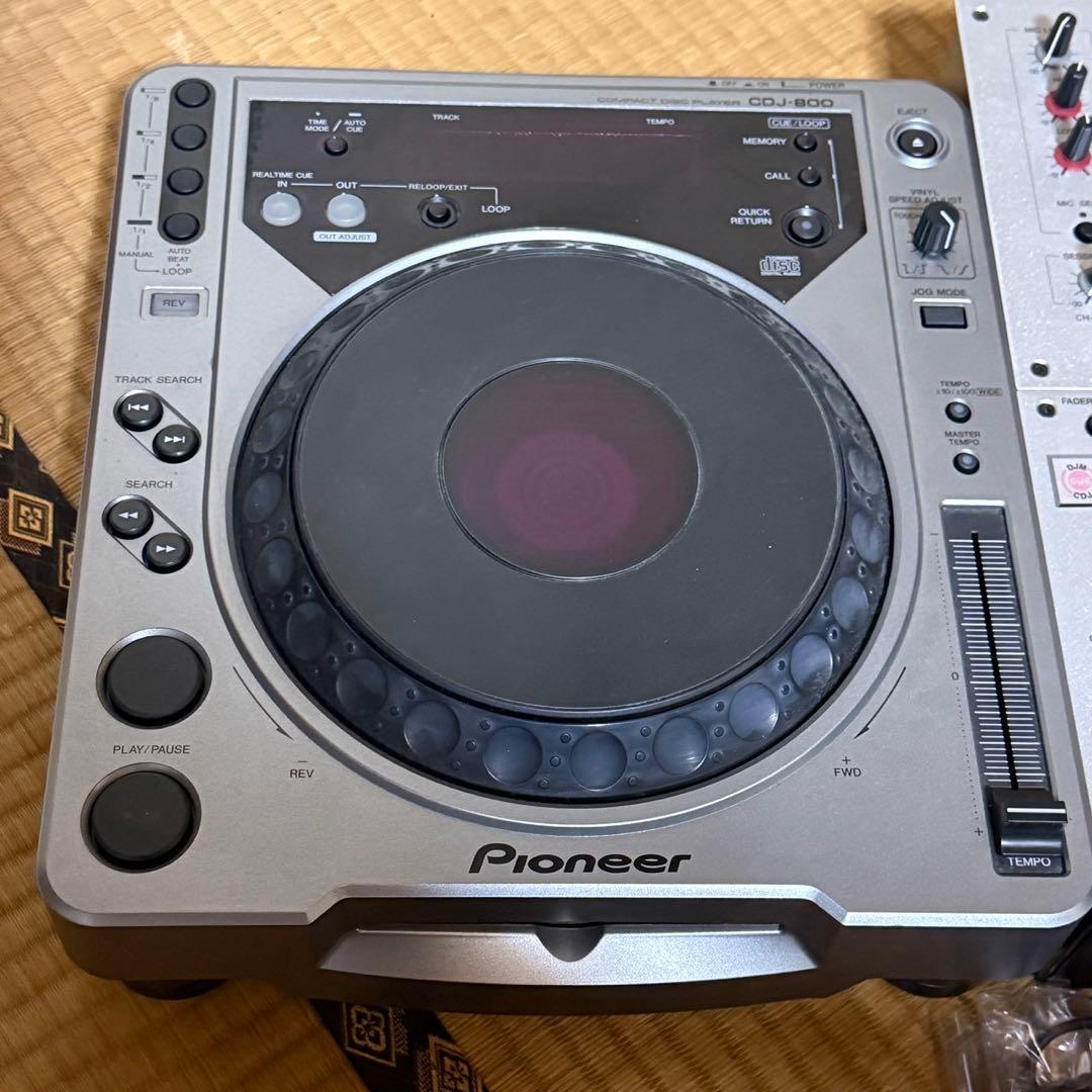 【極美品】Pioneer パイオニア　CDJ-800 DJM-707