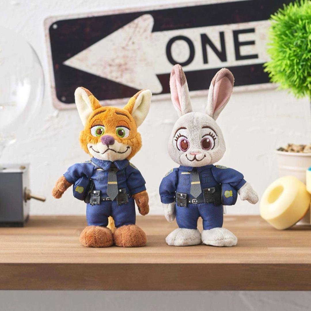 限定BOX❣️ジュディ・ホップス＆ニック・ワイルド ぬいぐるみセット ズートピア