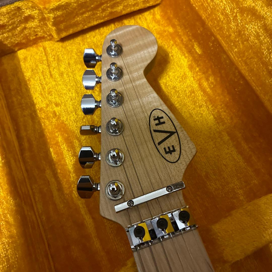 EVH ストラトキャスタータイプ バンブルビー フレイムネック正規品