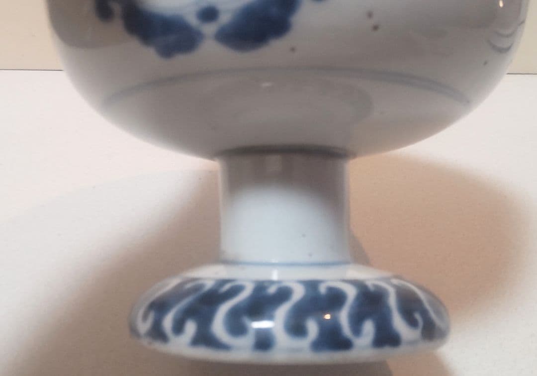 古伊万里 染付盃洗 江戸期/Imari Haisen Edo