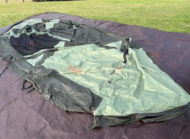 ロゴス neos PANELスクリーンドゥーブル XL-BJ マット シート付き