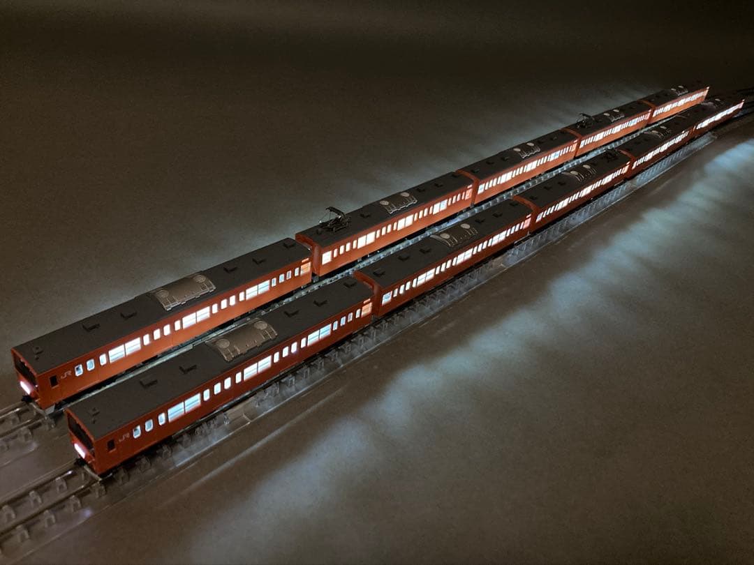 室内灯付 201系 オレンジ 中央線快速 分割編成 基本増結セット TOMIX