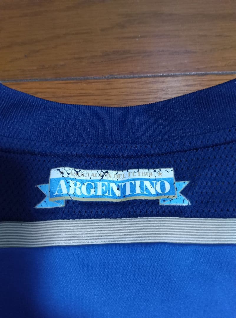 2014年　アルゼンチン代表 アウェイ　メッシ　10番 正規品　当時物