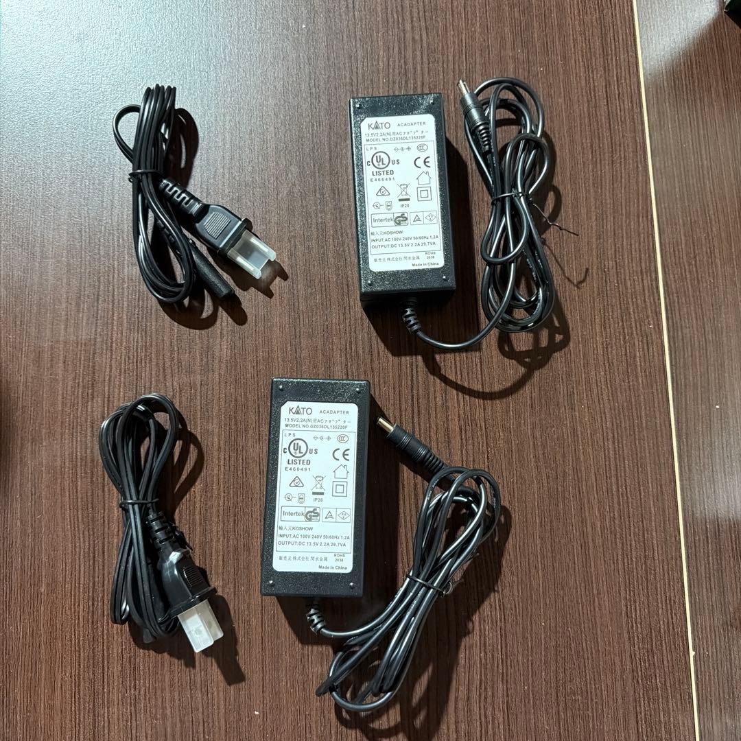 KATO V11 V16 複線線路セット パワーパックスタンダードSX 電源つき