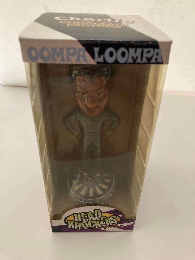 完売希少　チャーリーとチョコレート工場 ウンパルンパ ヘッドノッカー　新品未使用