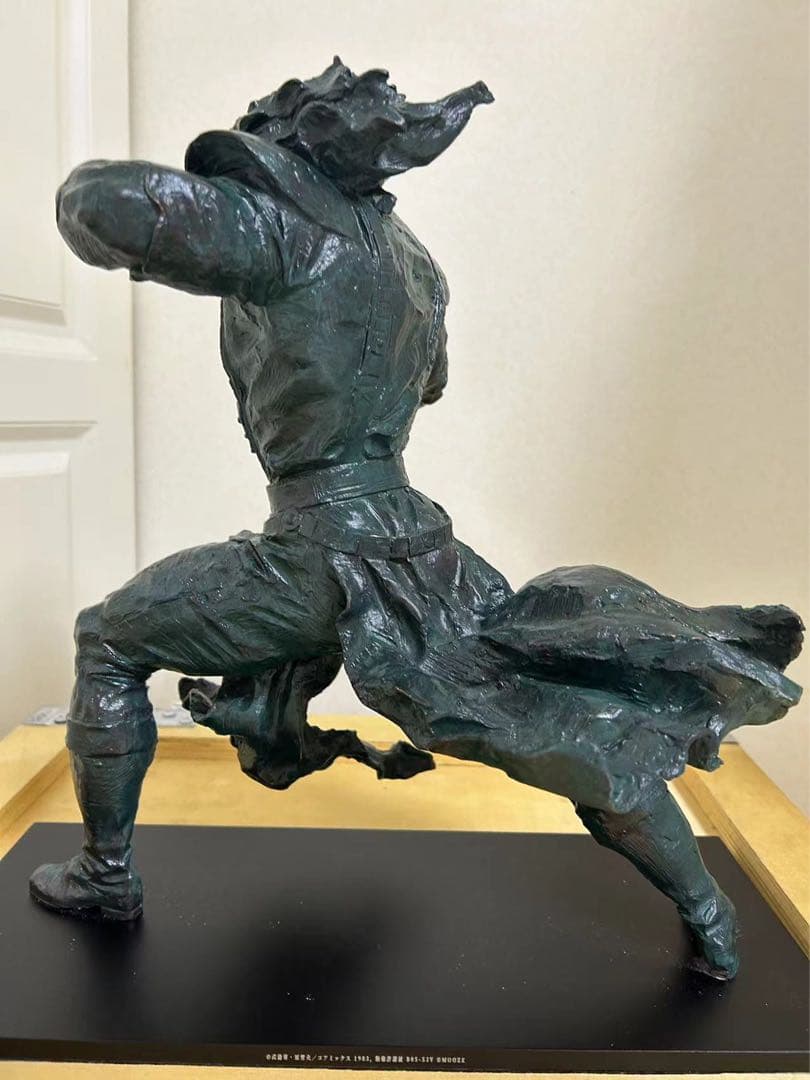 Mooze Art 北斗の拳 メタルアート彫刻 仁星 南斗白鷺拳 シュウ