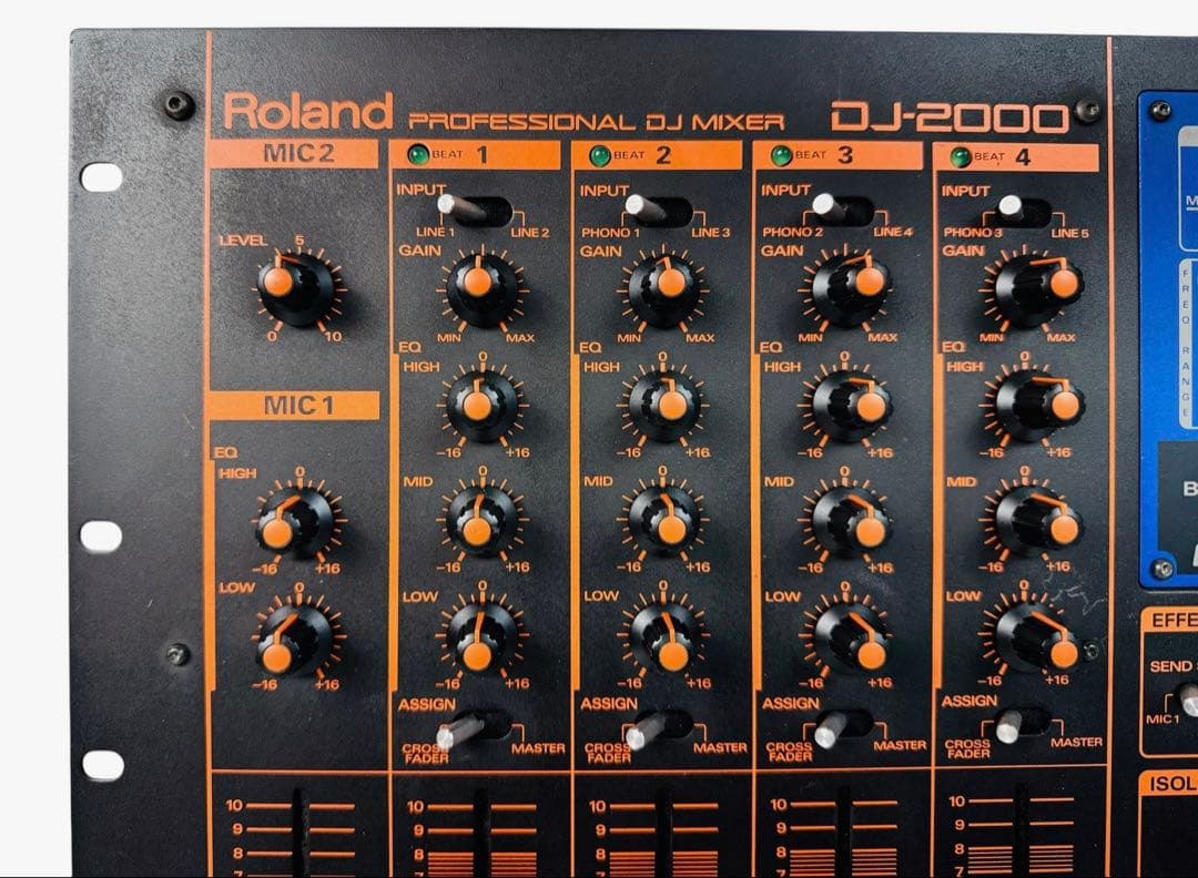 Roland ローランド プロフェッショナルDJミキサー DJ-2000