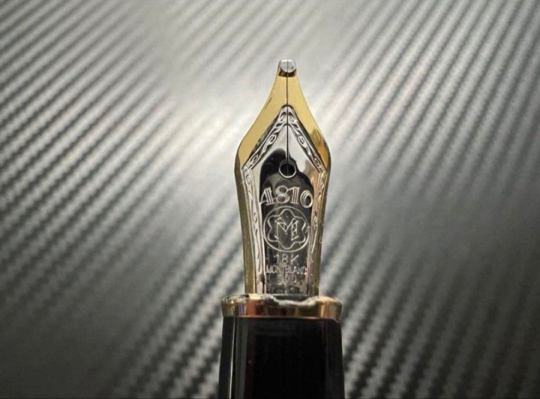 モンブラン 1441 ソリテール ドゥエ スターリングシルバー OB 万年筆