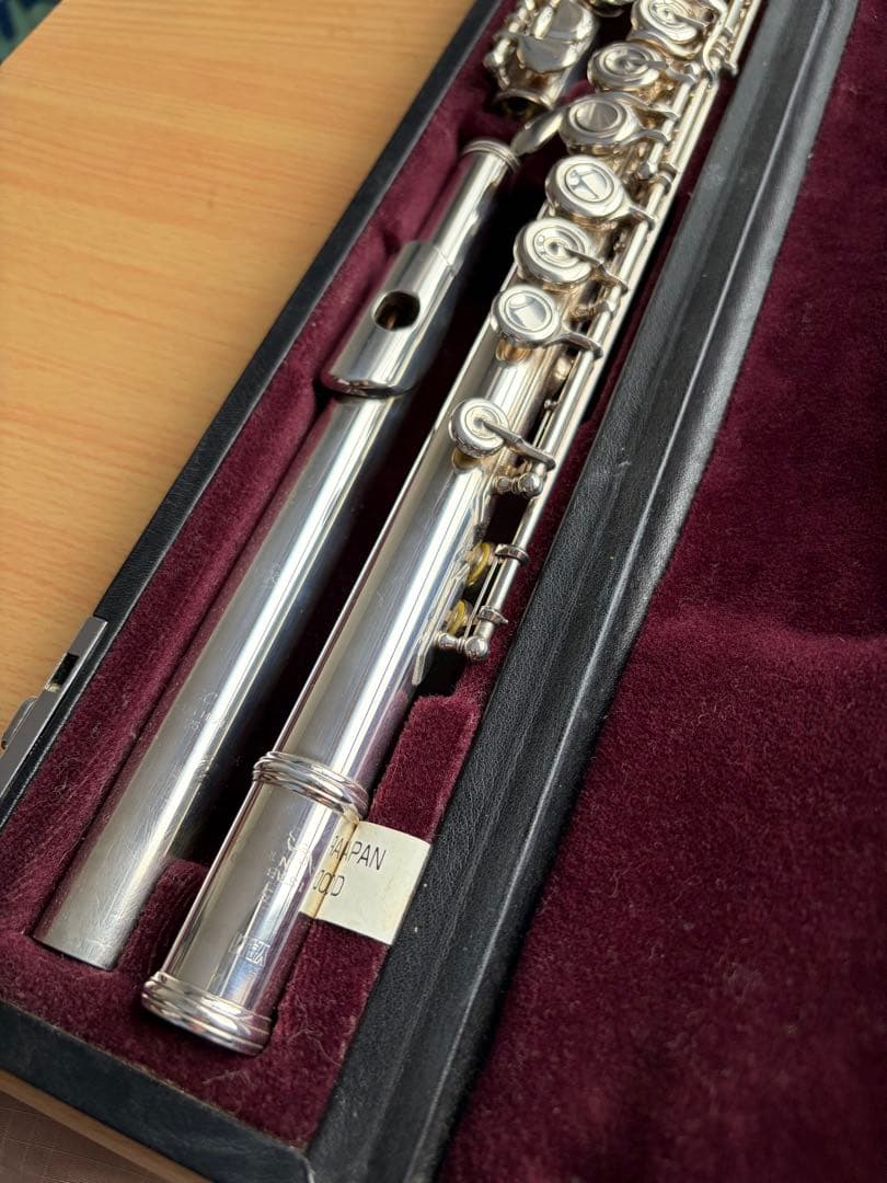 YAMAHA YFL-514 プロフェッショナルモデル　ハンドメイドEメカ付き