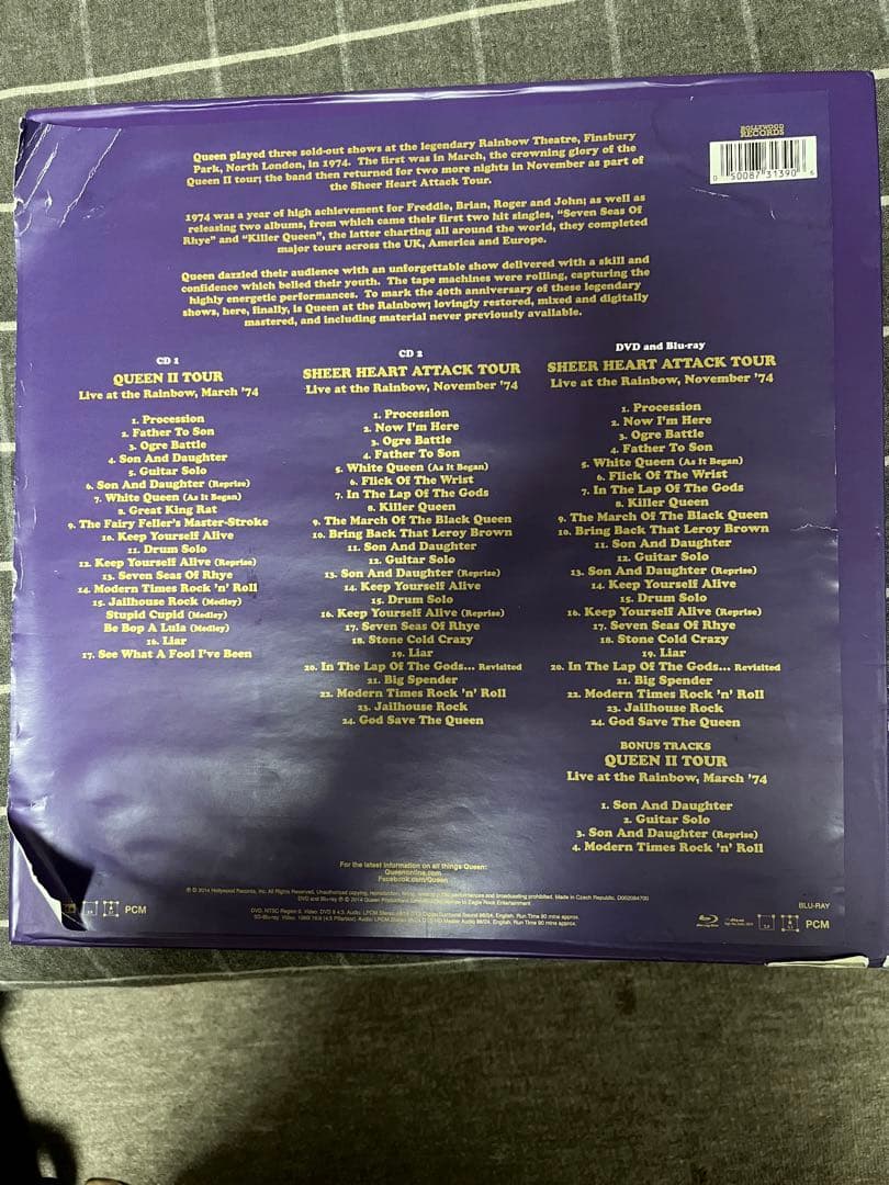 クイーン  レインボウ　CD・DVD・Blu-ray