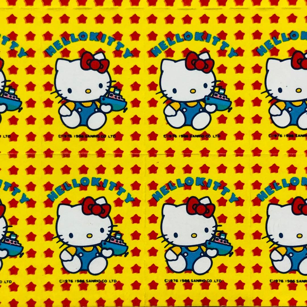 1986年製 激レア★ハローキティ 超ミニサイズ トランプ 2種4個セット