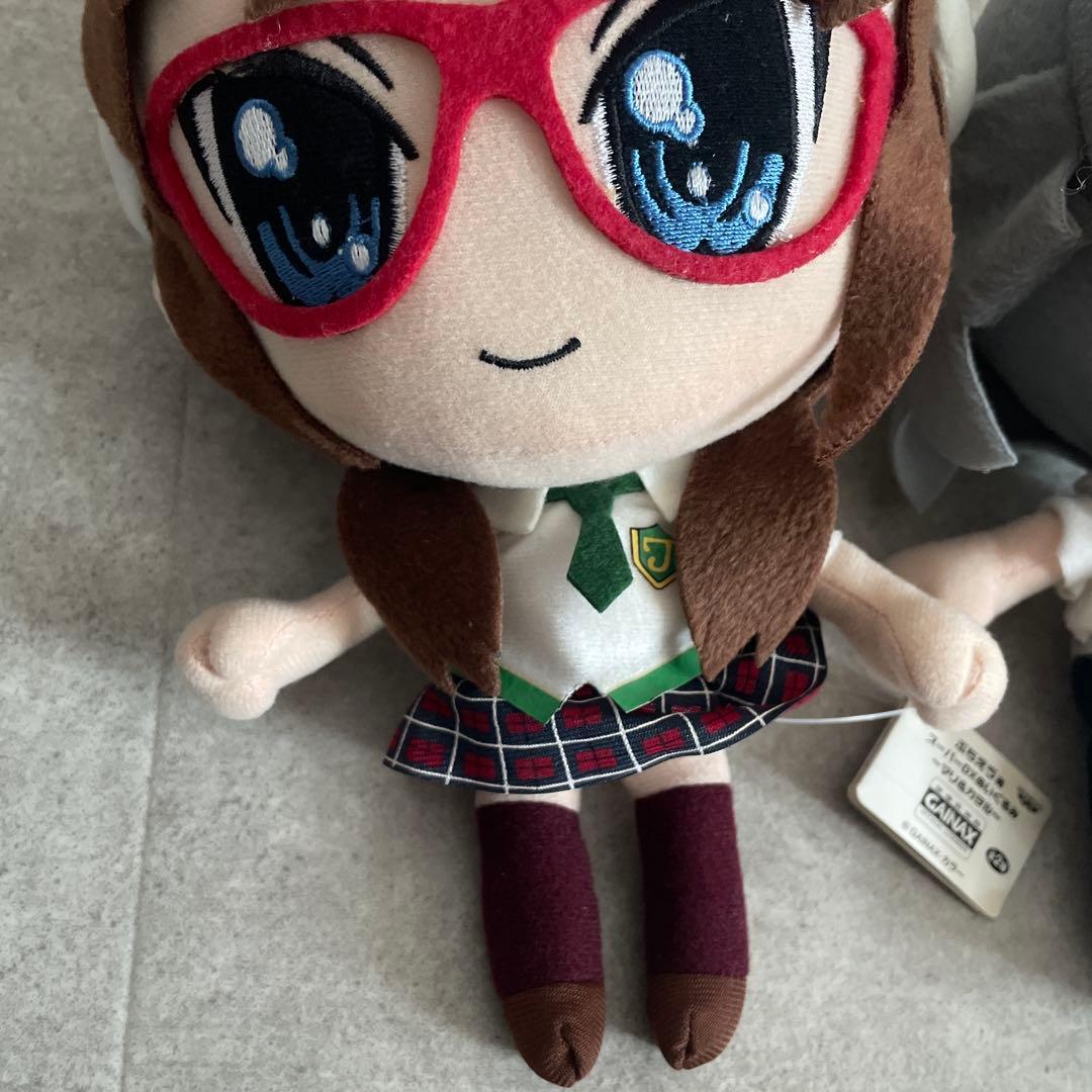 ぷちえゔぁスーパーDXぬいぐるみマリ&カヲル全2種アニメグッズレトロエヴァコンプ