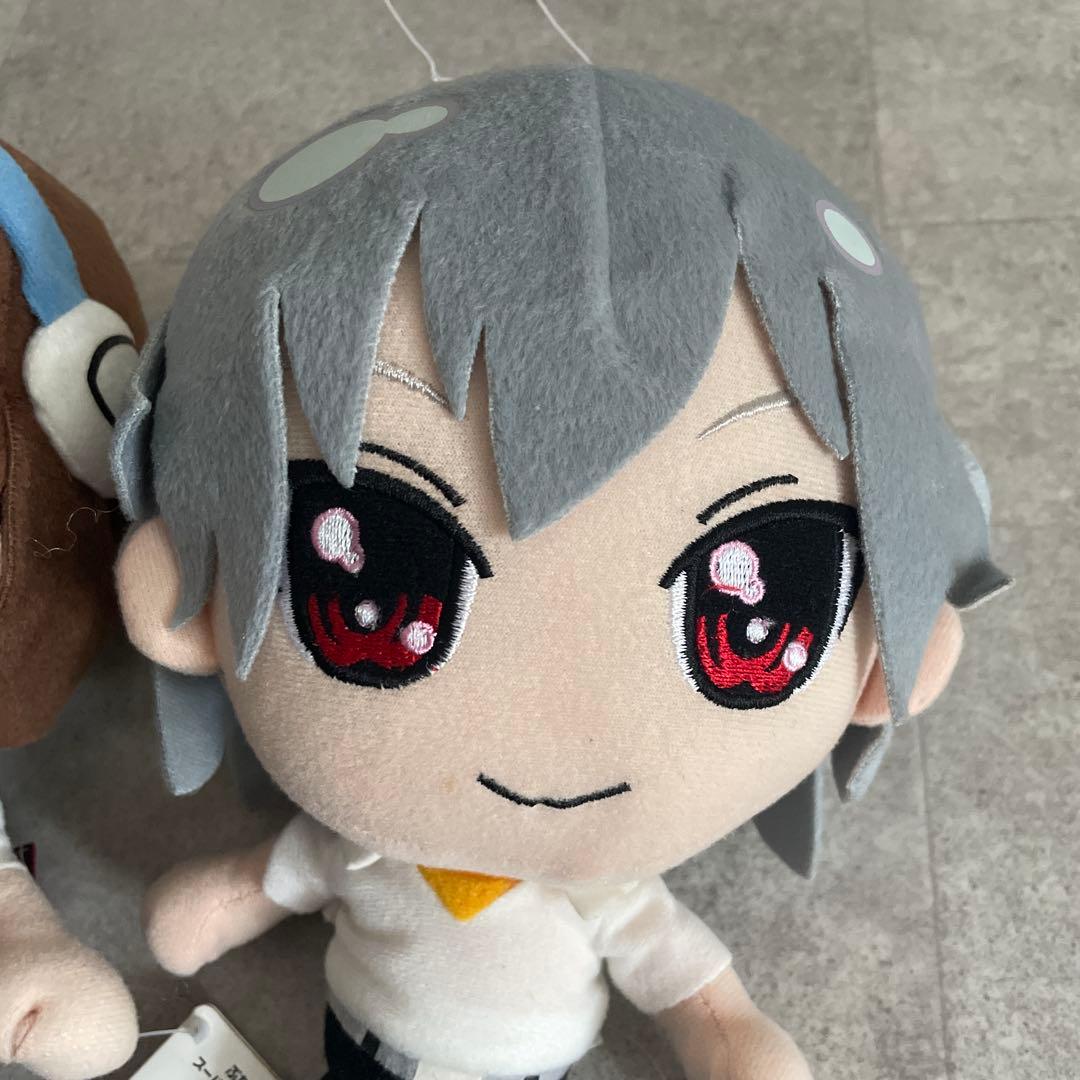 ぷちえゔぁスーパーDXぬいぐるみマリ&カヲル全2種アニメグッズレトロエヴァコンプ