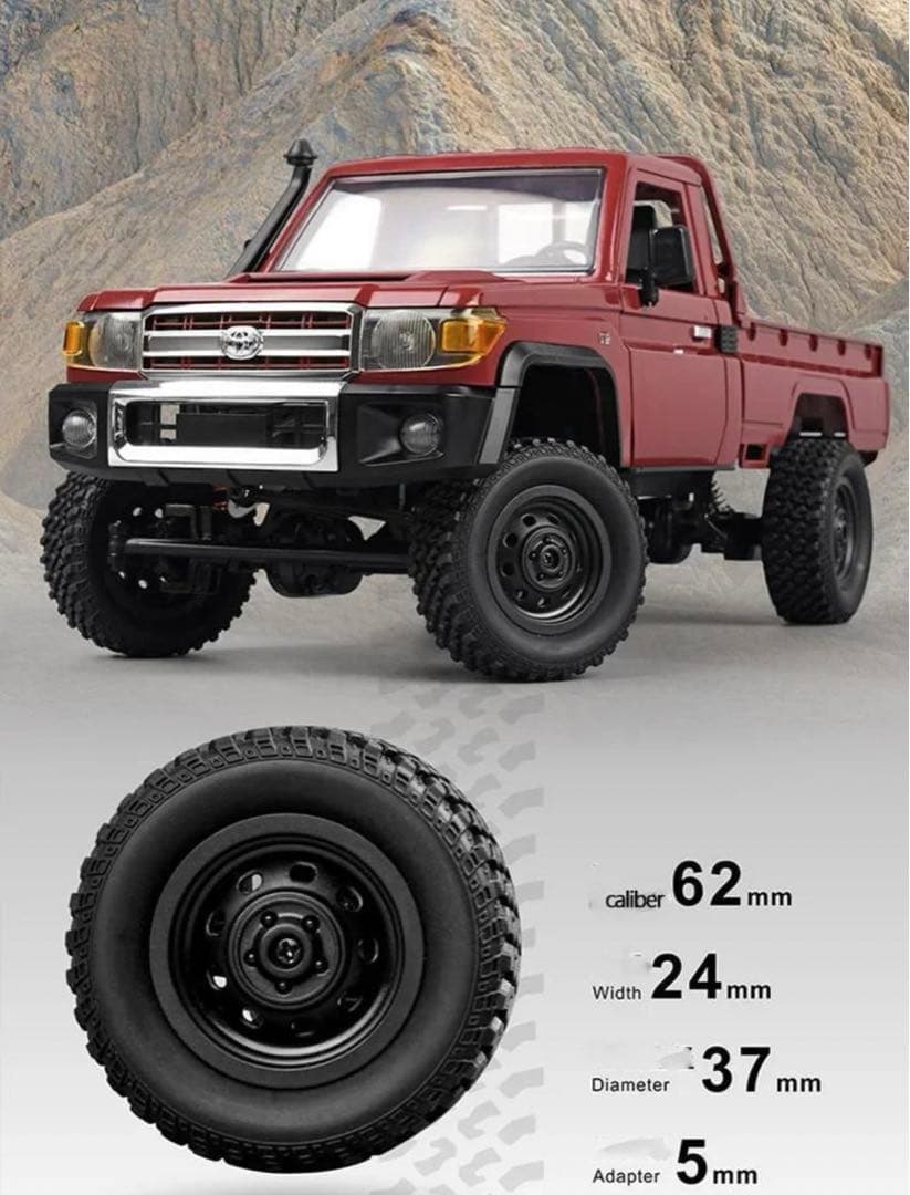 【新品】MN82 トヨタ ランドクルーザー LC79 1/12 RCクローラー