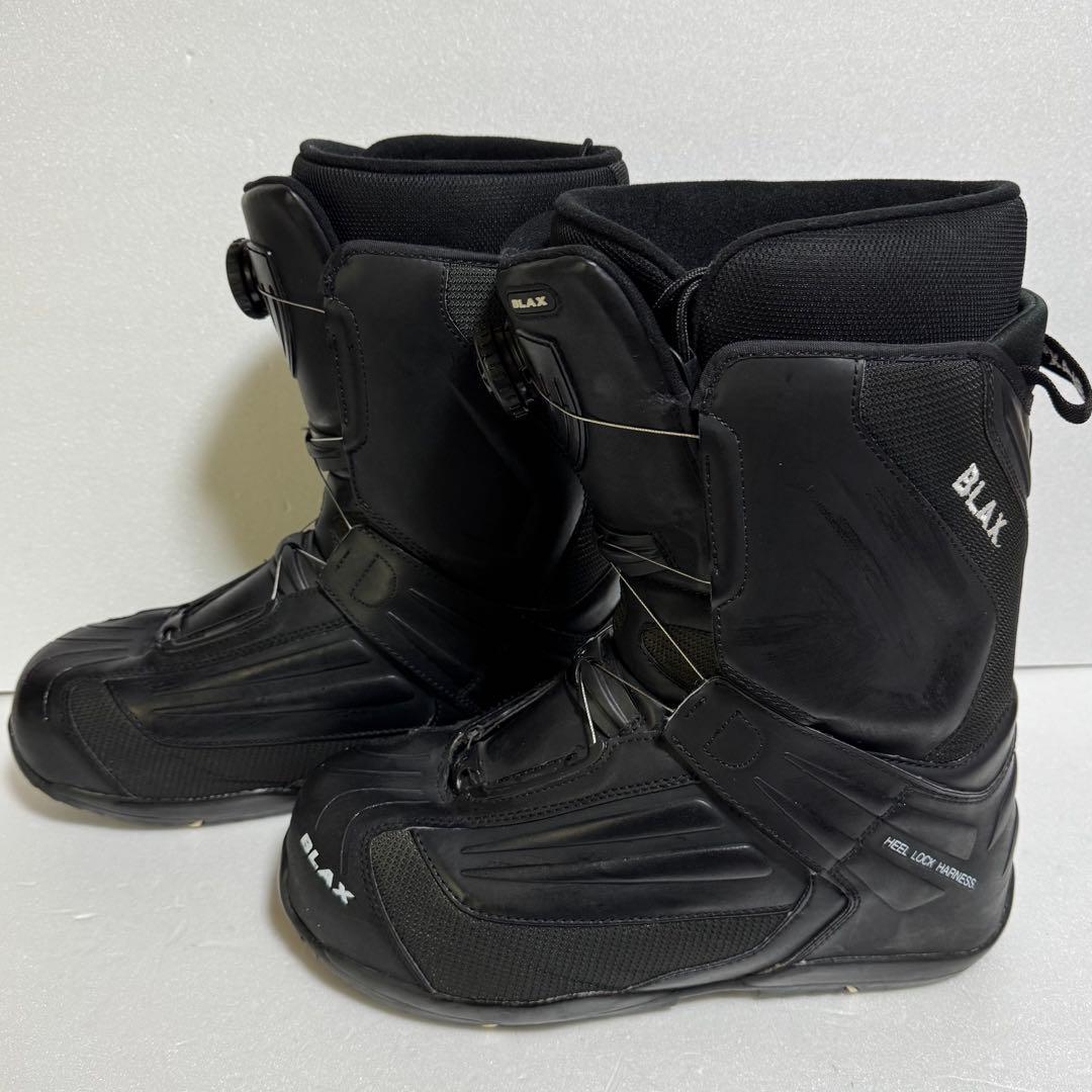 28cm BLAX スノーボードブーツ ブラック 男性用　黒色初心者２８ＣＭ