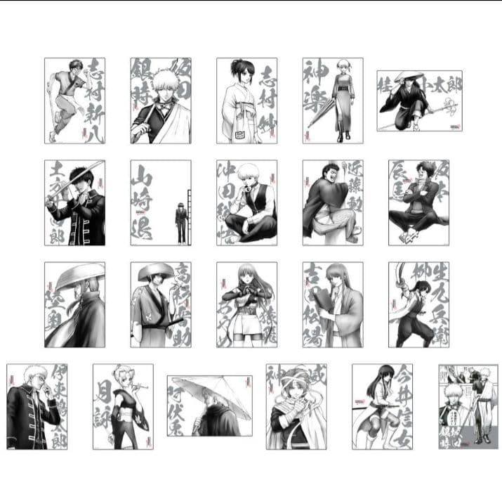 銀魂展　A4ポスターコレクション　全種セット