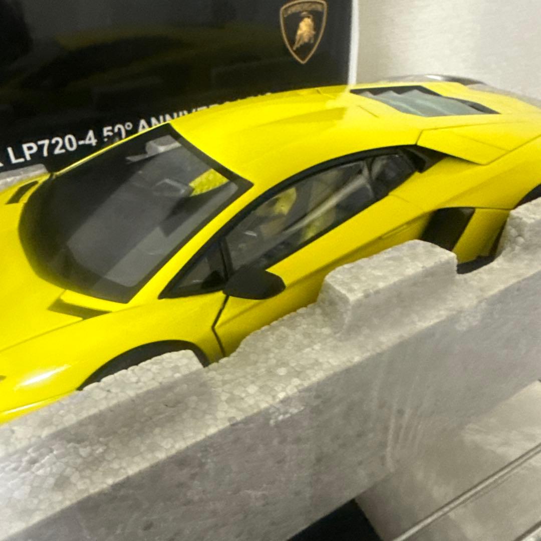 難有　1/18 オートアート　LP720-4 50th Anniversario